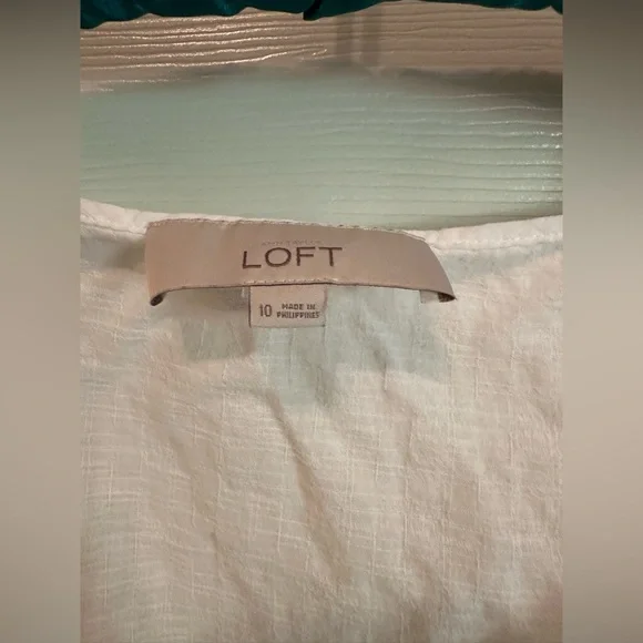 Loft bohemian crochet tank top - Picture 2 of 7